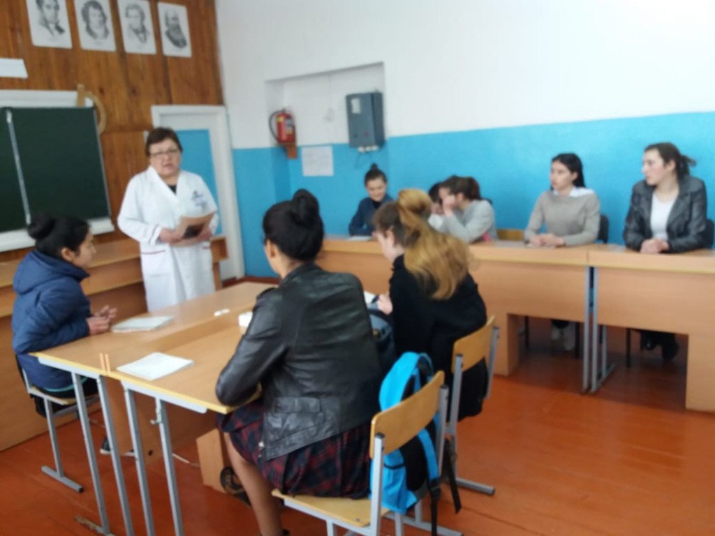  Лекция в школе с.Александровка 