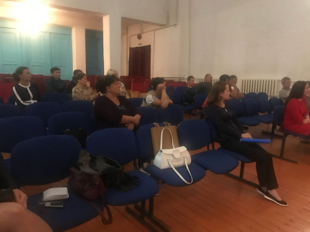  Выезд информационной группы по внедрению ОСМС по селам Щербактинского района 