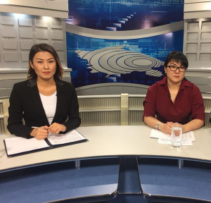 Областной телеканал «Ирбис» — Прямой эфир программы «Айтарым бар»