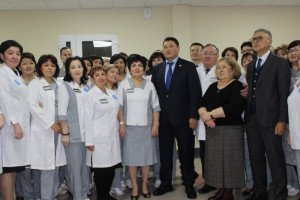 Торжественное открытие нового онкологического диспансера