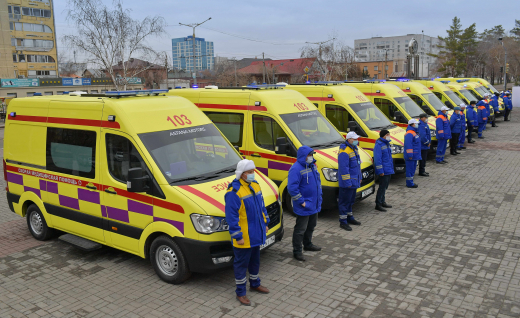Новые передвижные комплексы и реанимобили получила медицинская служба Павлодарской области