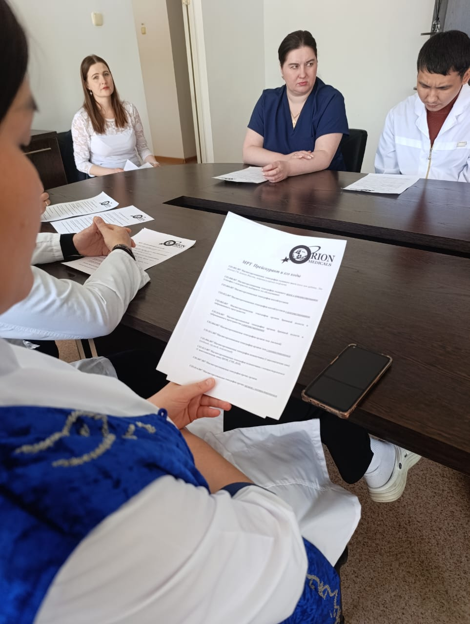 Встреча со специалистами клиники «OrionMedicals»