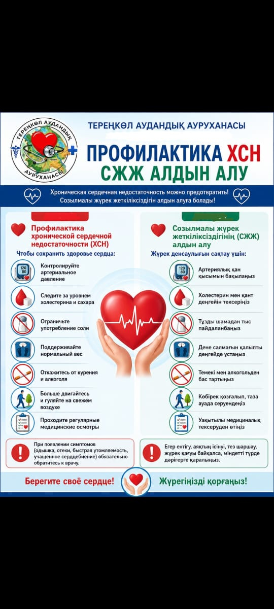 Профилактика хронической сердечной недостаточности (ХСН)