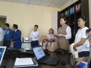 Посещение Карагандинского онкологического диспансера делегацией работников здравоохранения Павлодарской области