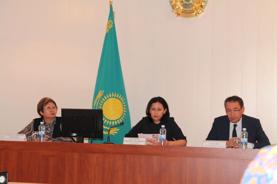  Встреча заместителя руководителя Управления здравоохранения Павлодарской области в Успенском районе по внедрению ОСМС 