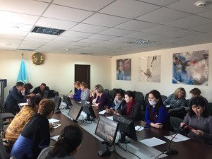 Телеконференция с КазНИИОиР