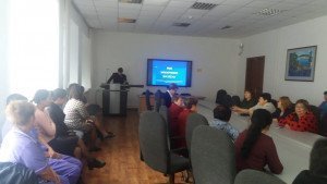 Лекция в организации