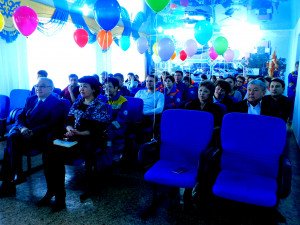   В честь празднования Дня единства народов Казахстана на станции скорой помощи провели торжественное собрание.  