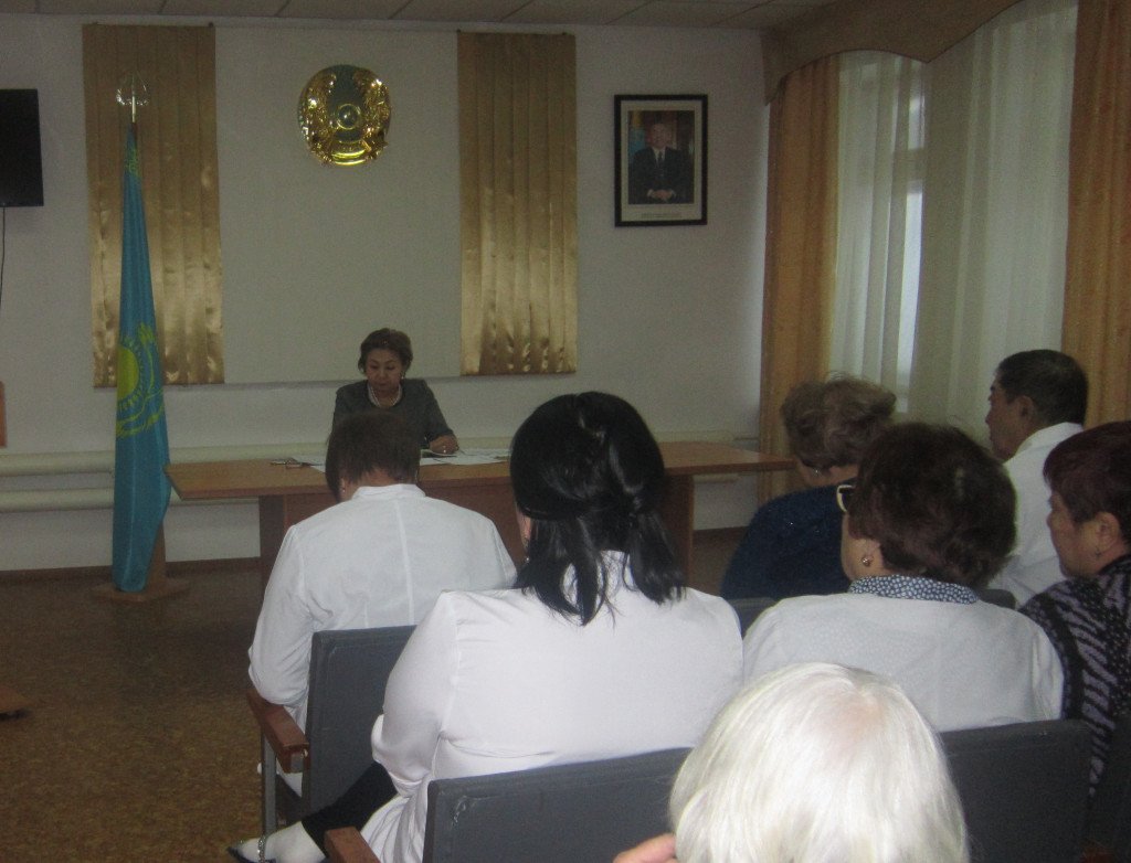  Семинар «Внедрение ОСМС» в Щербактинской ЦРБ 