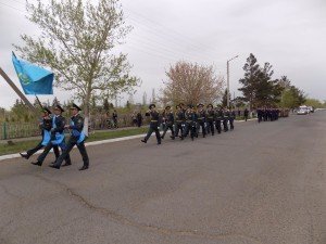  Шарбақты ауданында Отан қорғаушылар күні 