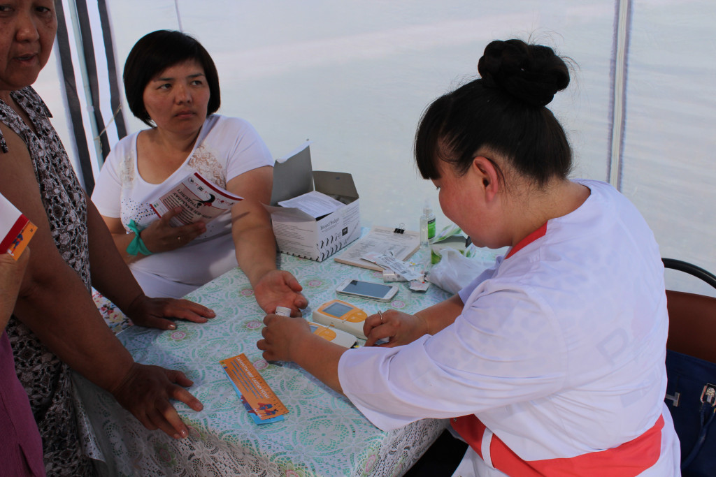  «Денсаулык жолы» в Щербактинском районе 
