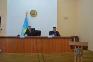  Встреча с населением в с.Шарбакты по внедрению ОСМС 