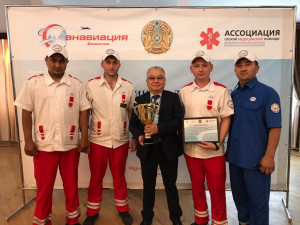   Павлодарские медработники заняли третье место в республиканских соревнованиях бригад скорой медицинской помощи  