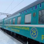 Участники акции поезда 