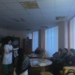 Лекция в «школе будущих мам» по «Профилактике гриппа при беременности»