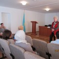 Емхана мамандары Бүкіләлемдік артериалды гипертониямен күресу күні шеңберінде 2012 жылғы 24 мамырда Павлодар облыстық салауатты өмір салтын қалыптастыру орталығында «Белсенді ұзақ өмір сүру мектебінің» ардагерлеріне арналған семинар-тренинг өткізді.
