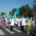 Қазақстан Республикасы Мемлекеттік рәміздерінің 20 жылдығын мерекелеу шеңберінде Павлодар қаласында  «Менің елтаңбам! Менің туым! Менің ән ұраным!»