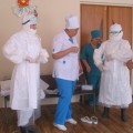 Тренировочное занятие по методике одевания средств индивидуальной защиты.