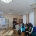 Лекция  в «Школе будущих мам» на тему: «Профилактика гриппа у беременных».