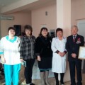 Посещение президент международного  «Союза инвалидов и ветеранов ядерных испытаний и катастроф» Республики Казахстан