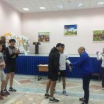 Соревнования по настольному теннису.